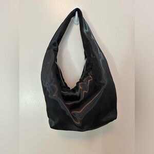 COS MINI SLING HIGH-SHINE SHOULDER BAG